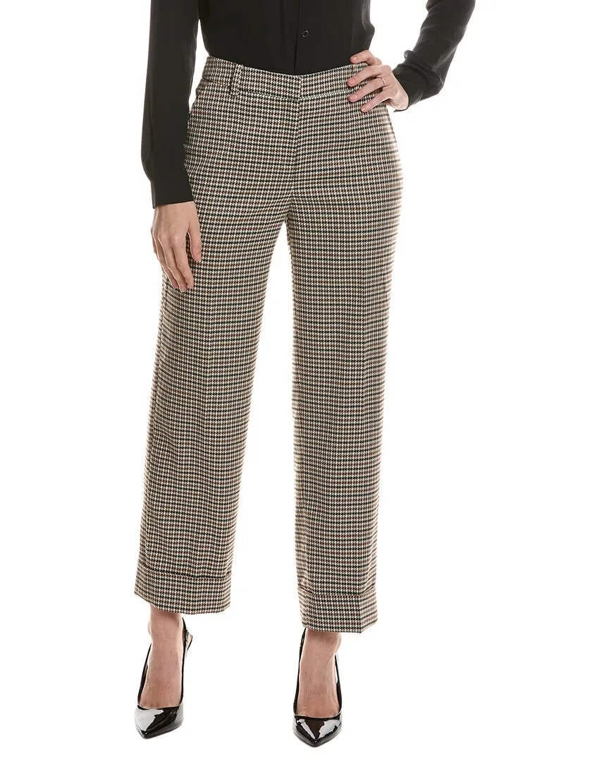 Houndstooth Knit Pant by Anne Klein