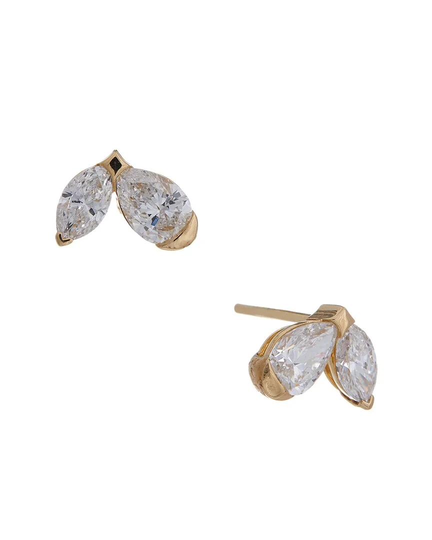 14K 1.51 ct. tw. Lab-Grown Diamond Point Earrings by Maitre De Diamant