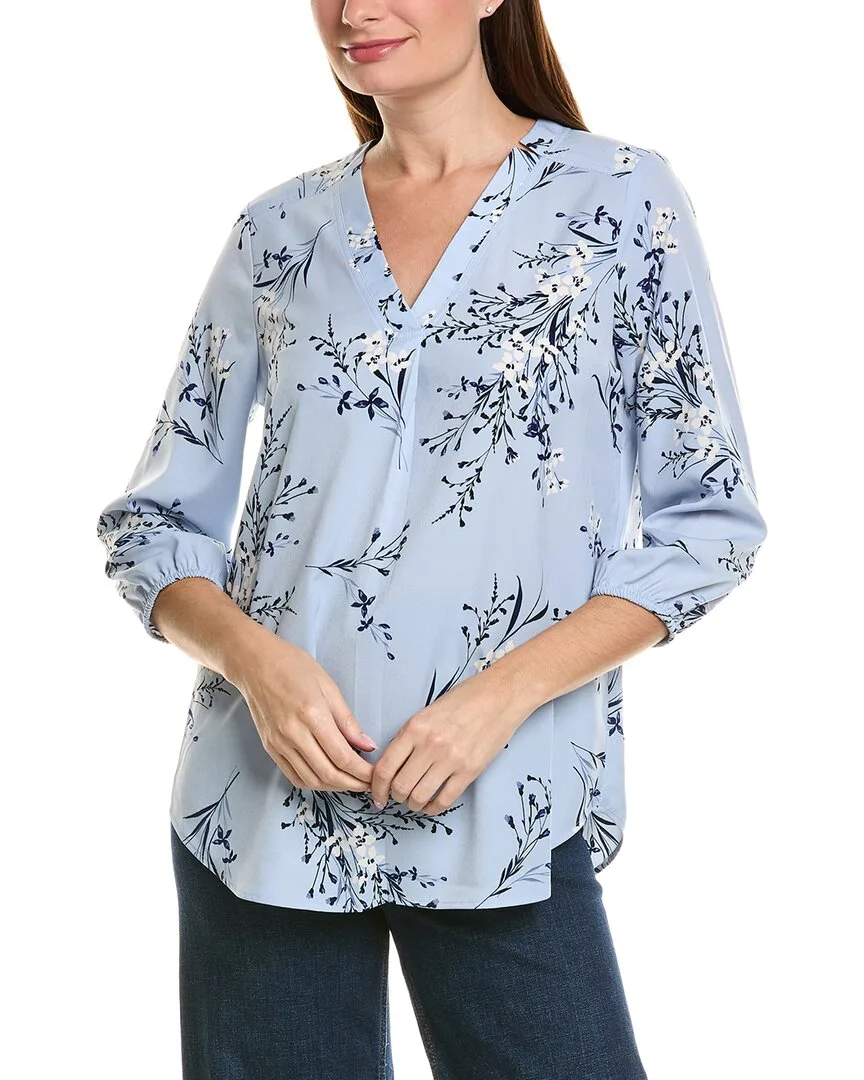 Inverted Pleat Kelly Blouse by Jones New York
