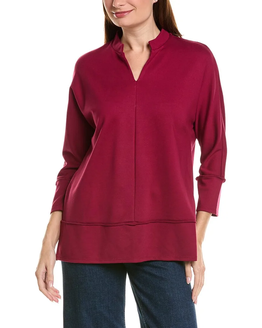 Mandarin Collar Dolman Top by Jones New York