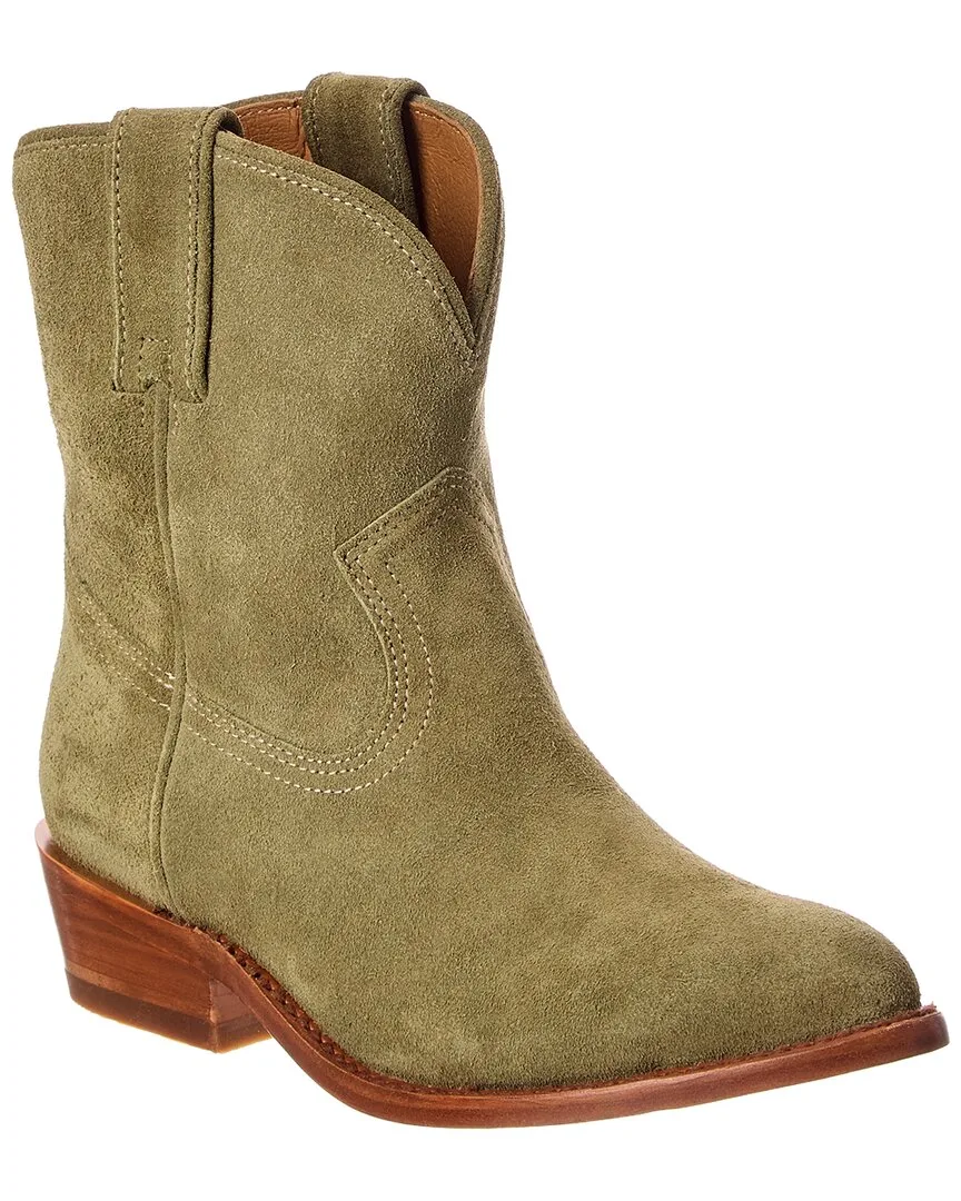 Billy Short Suede Bootie by Frye