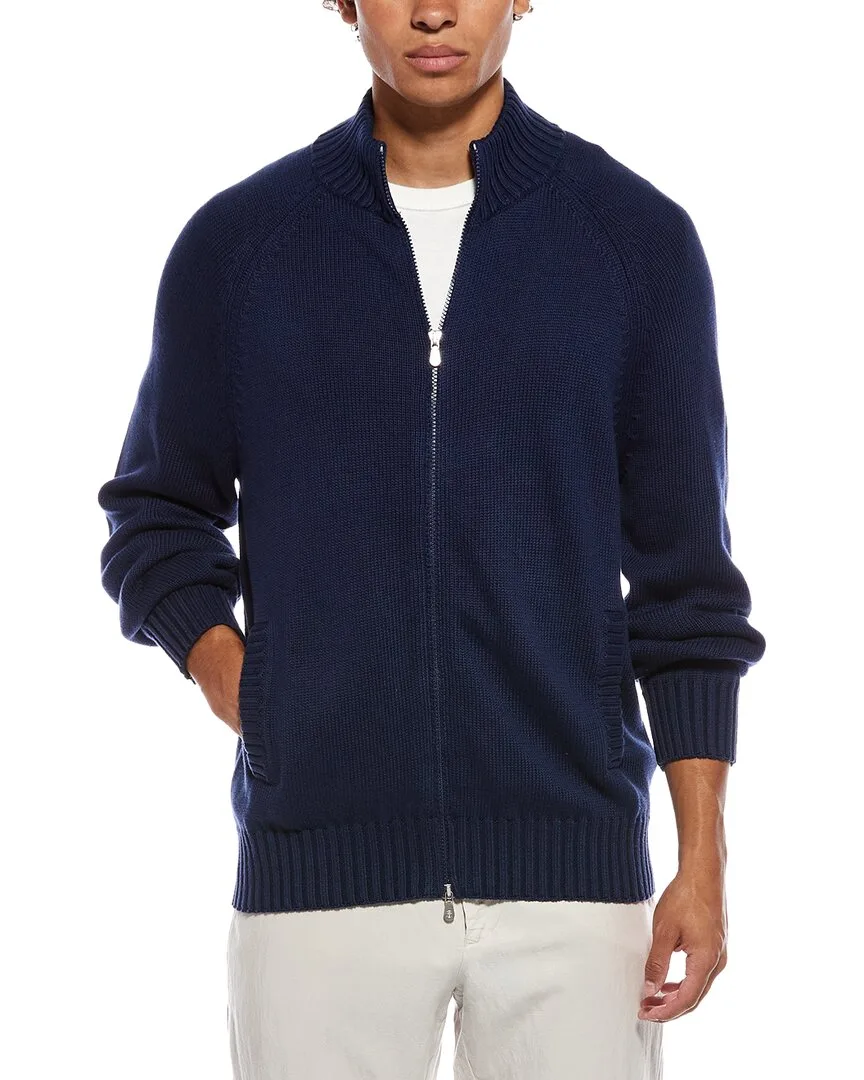 Zip Sweater Jacket by Brunello Cucinelli