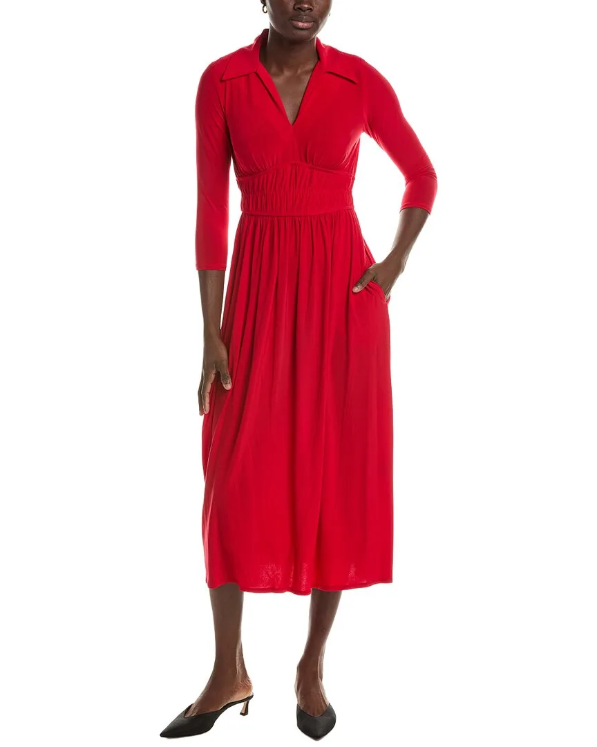 Long Sleeve Midi Dress by Maison Tara