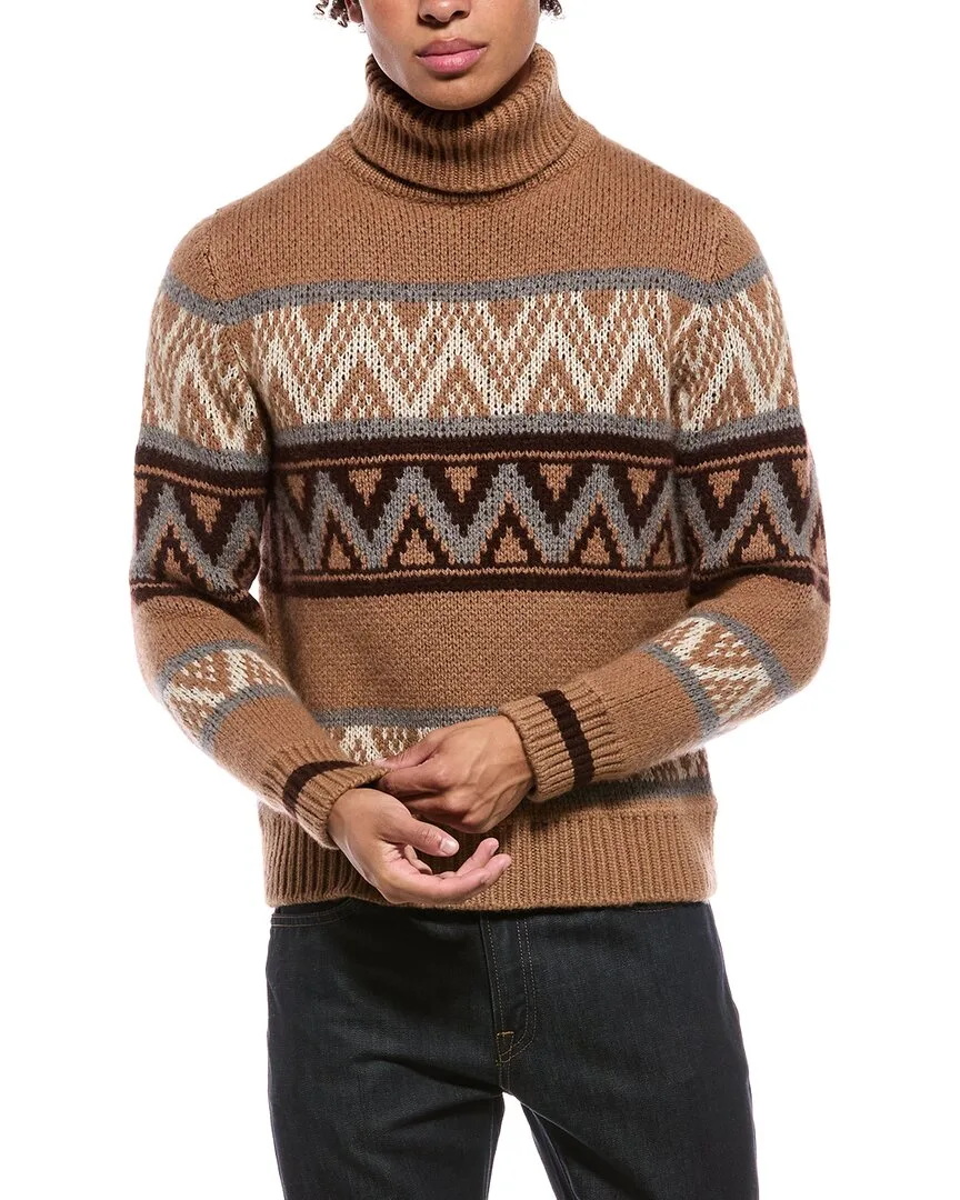 100% Cashmere Turtleneck Sweater by Isaia