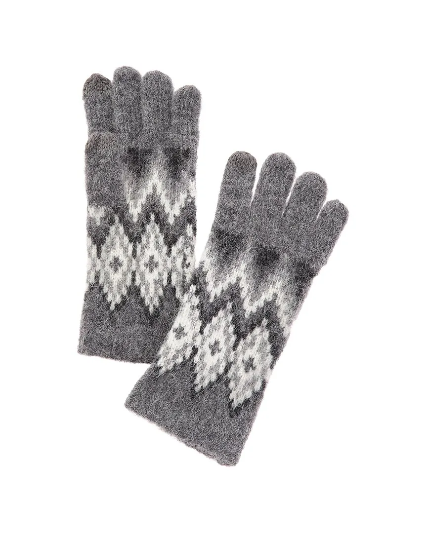 Cozy Fairisle Alpaca & Wool-Blend Gloves by Brooks Brothers