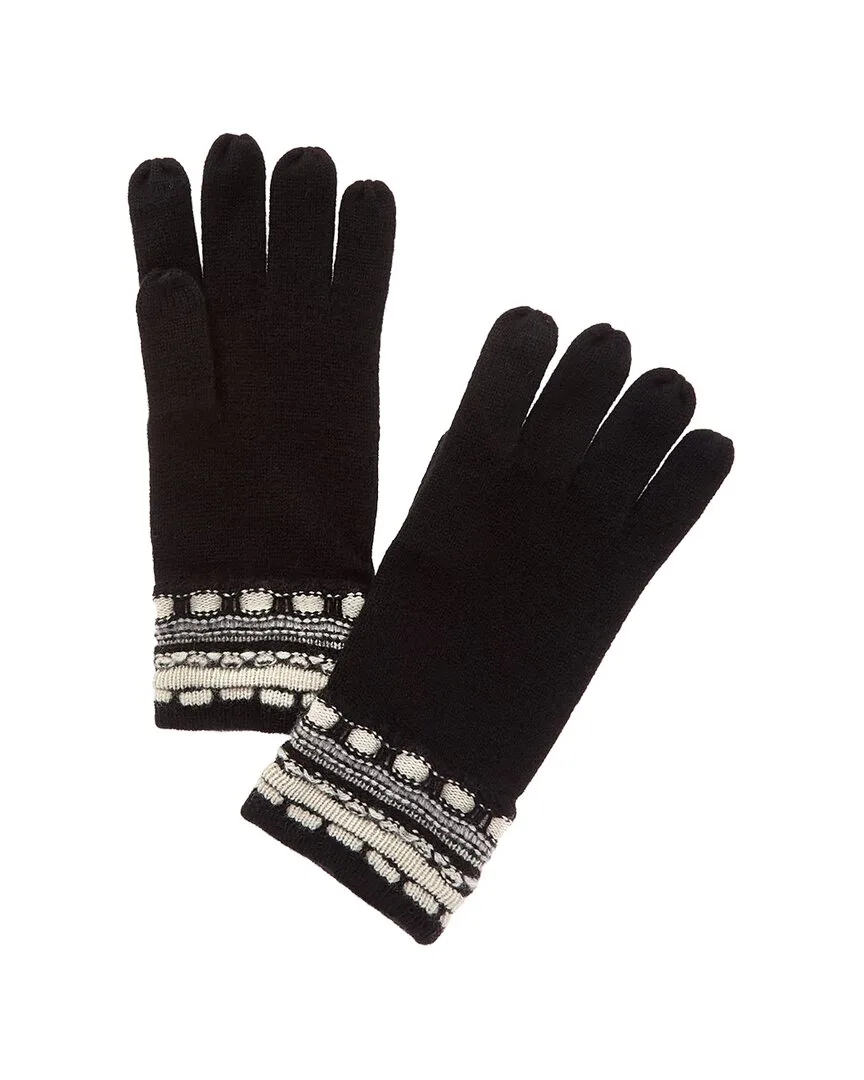 Bubble Stitch Wool & Cashmere-Blend Gloves by Brooks Brothers