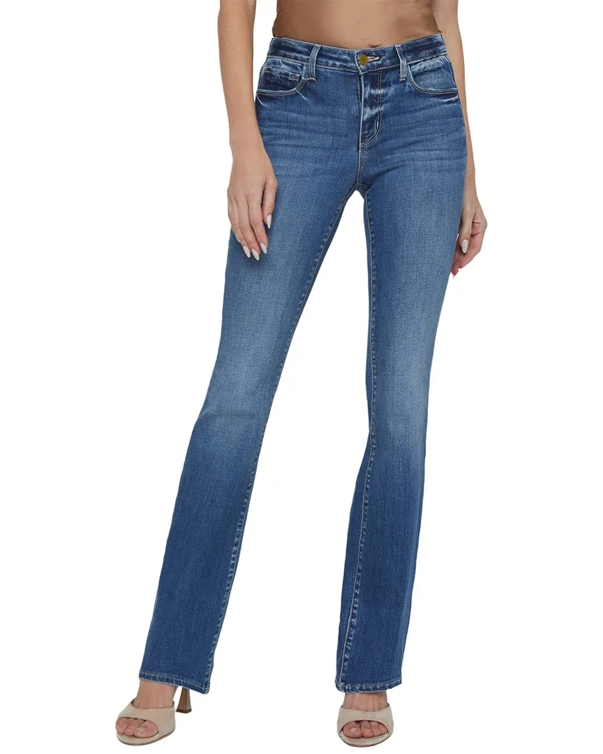 Cara Low-Rise Bootcut Jean by L'AGENCE