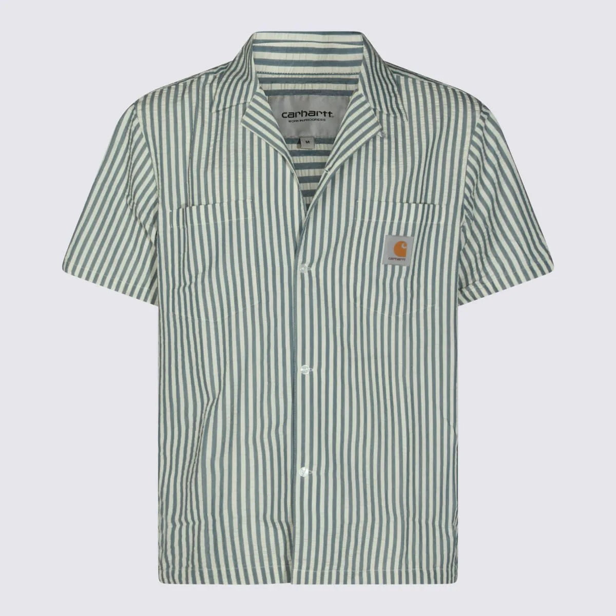 Blue Wax Cotton Shirt