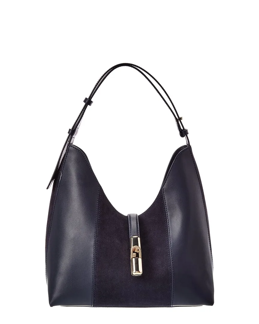 Goccia Medium Leather Hobo Bag by Furla