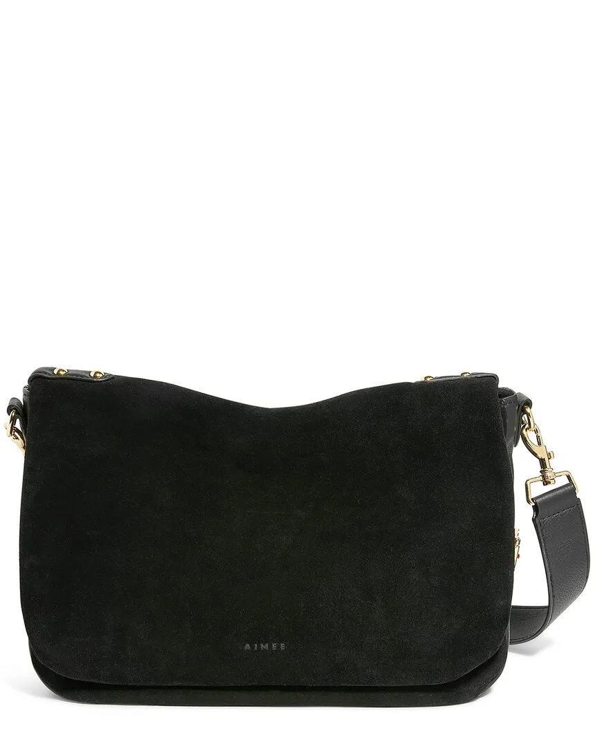Gramercy Suede Messenger Bag by Aimee Kestenberg