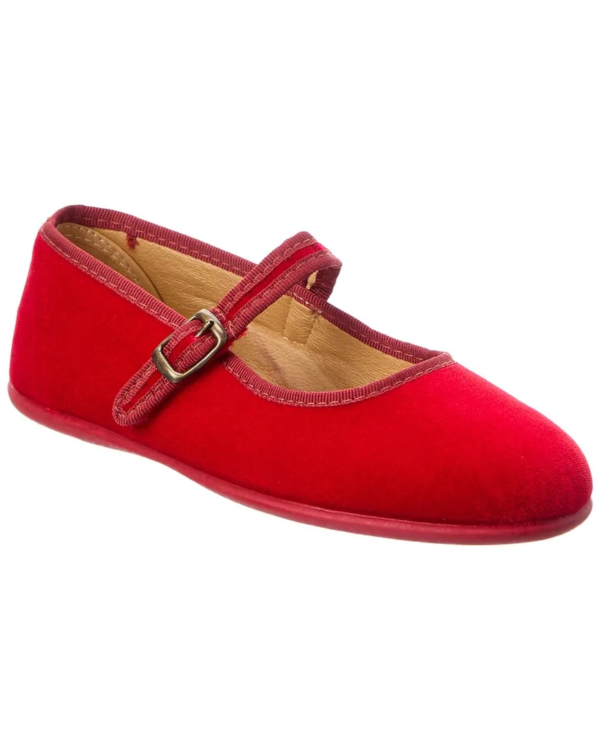 Suede Ballerina Flat by Elephantito