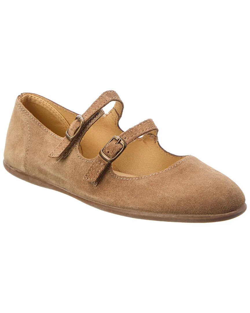 Double Strap Suede Mary Jane by Elephantito