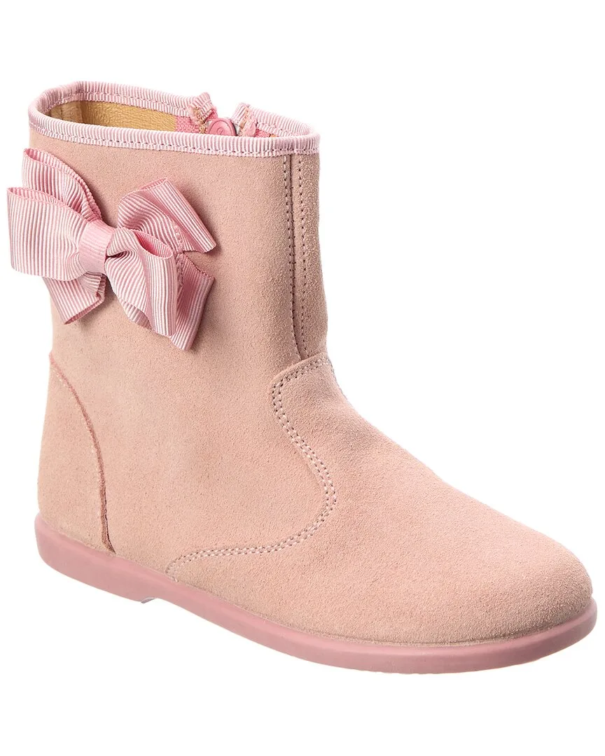 Bow Suede Boot by Elephantito