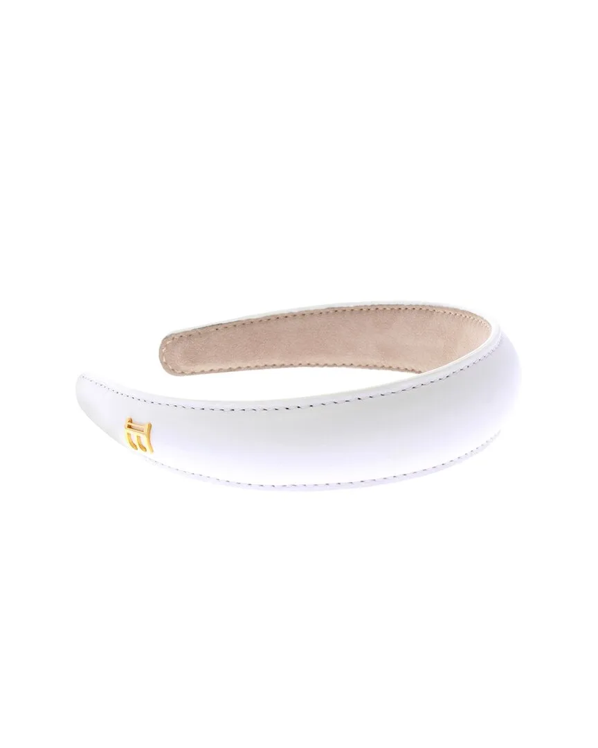 Hair Couture Legacy Leather Puffed Headband Limited Edition by Balmain