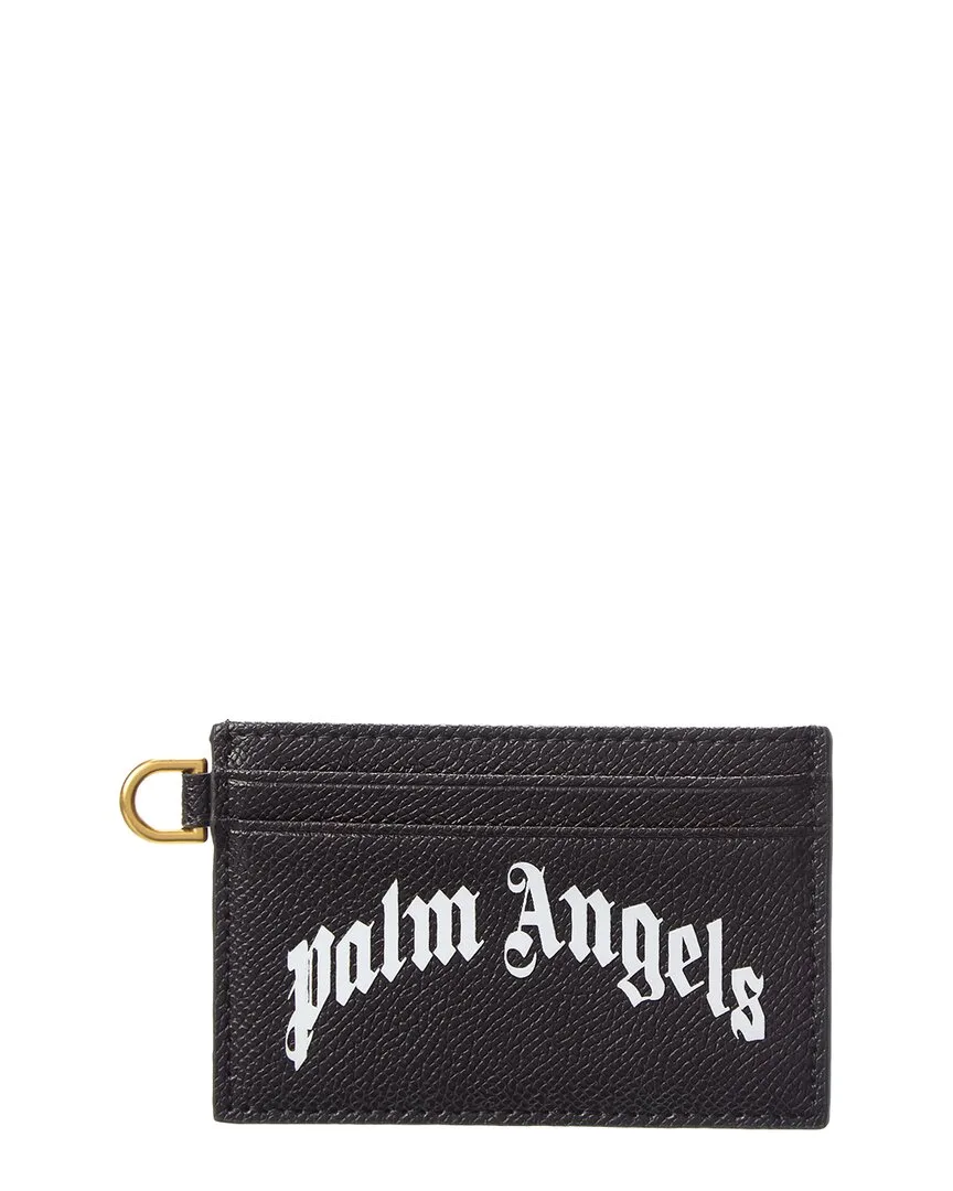 Leather Card Case by Palm Angels