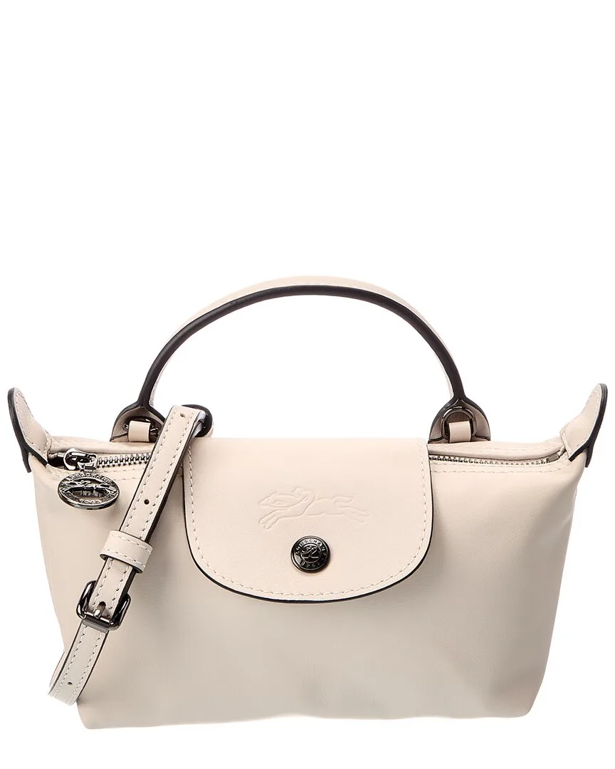 Le Pliage Xtra Xs Leather Pouch by Longchamp