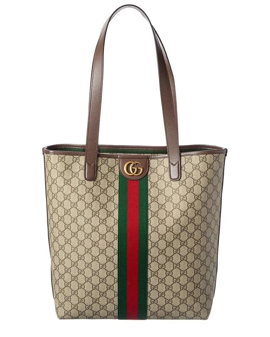 Ophidia Medium Gg Supreme Canvas & Leather Tote by Gucci
