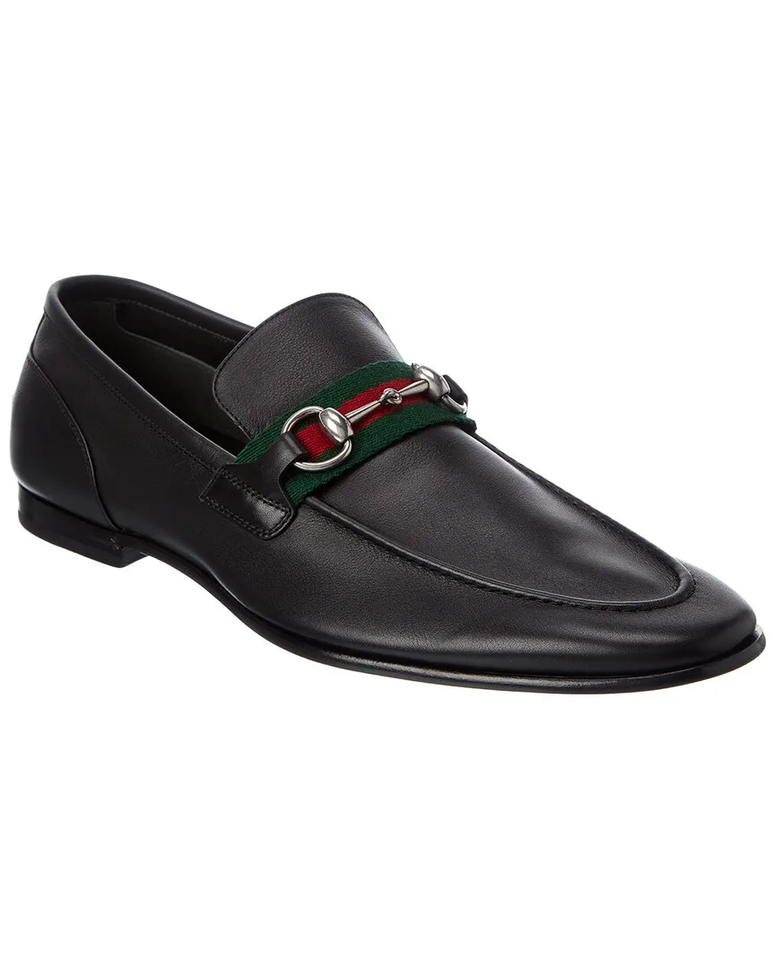 Como Leather Loafer by Gucci