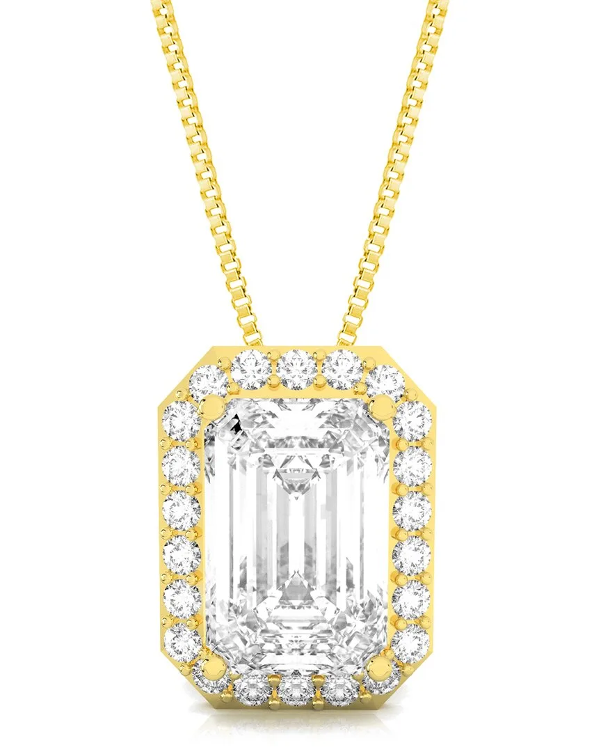 14K 2.00 ct. tw. Lab-Grown Diamond Pendant Necklace by Amairah
