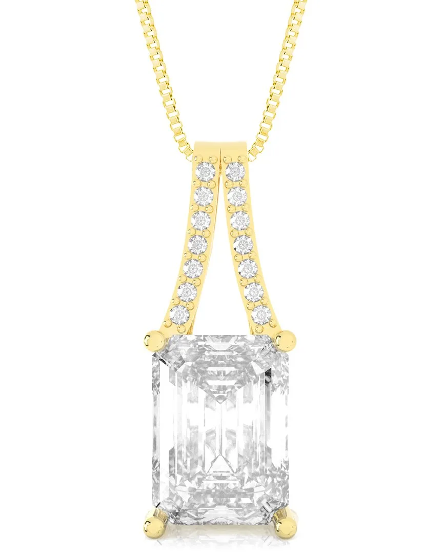 14K 2.00 ct. tw. Lab-Grown Diamond Pendant Necklace by Amairah