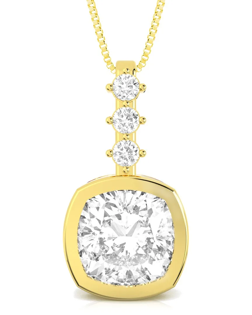 14K 2.00 ct. tw. Lab-Grown Diamond Pendant Necklace by Amairah