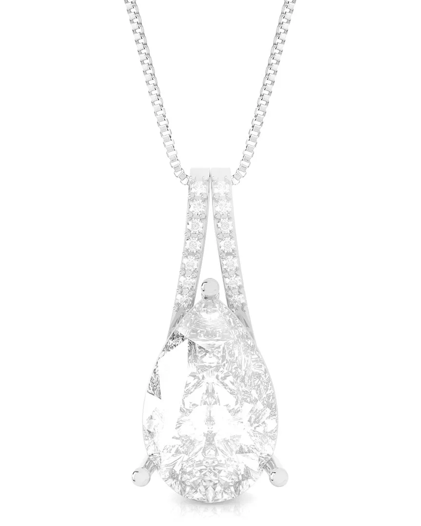 14K 5.00 ct. tw. Lab-Grown Diamond Pendant Necklace by Amairah