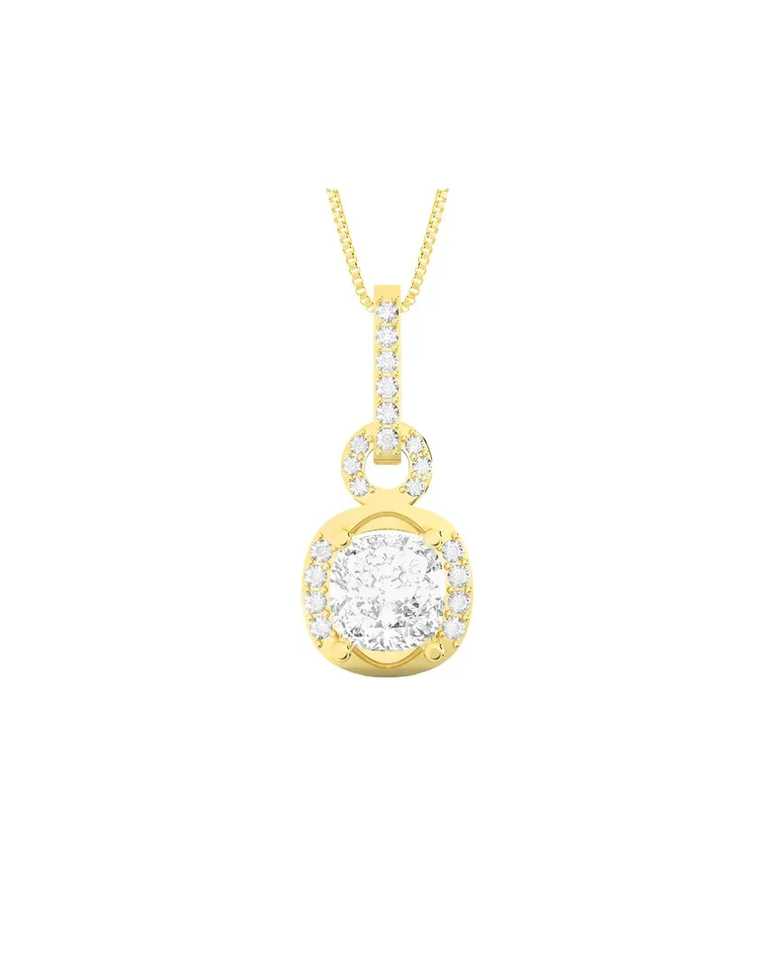 14K 2.00 ct. tw. Lab-Grown Diamond Pendant Necklace by Amairah