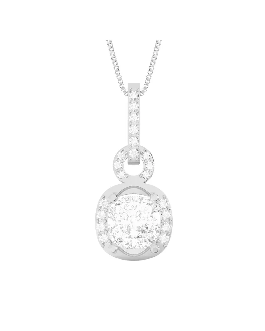14K 2.00 ct. tw. Lab-Grown Diamond Pendant Necklace by Amairah
