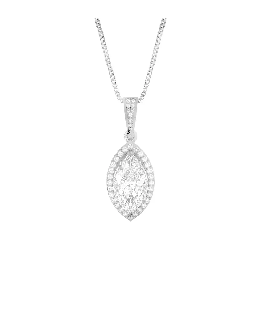 14K 2.00 ct. tw. Lab-Grown Diamond Pendant Necklace by Amairah