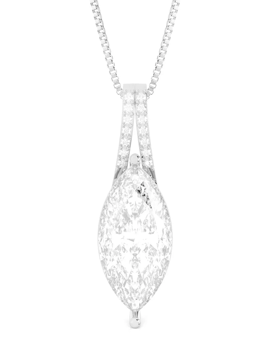 14K 5.00 ct. tw. Lab-Grown Diamond Pendant Necklace by Amairah