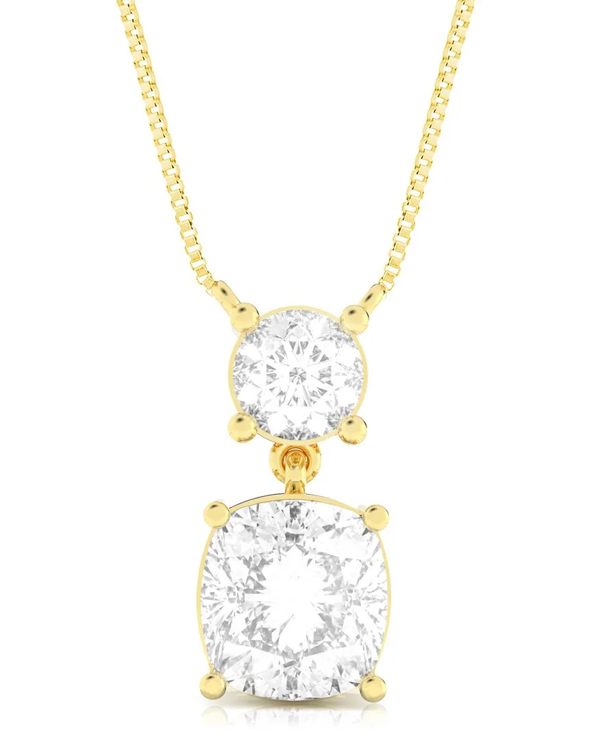 14K 5.00 ct. tw. Lab-Grown Diamond Pendant Necklace by Amairah