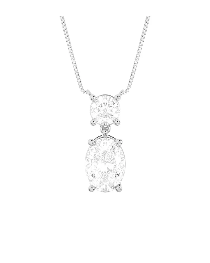 14K 5.00 ct. tw. Lab-Grown Diamond Pendant Necklace by Amairah