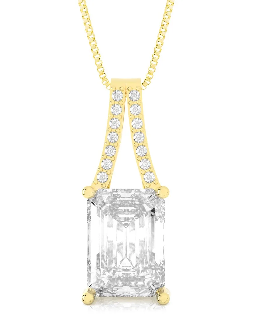 14K 5.00 ct. tw. Lab-Grown Diamond Pendant Necklace by Amairah