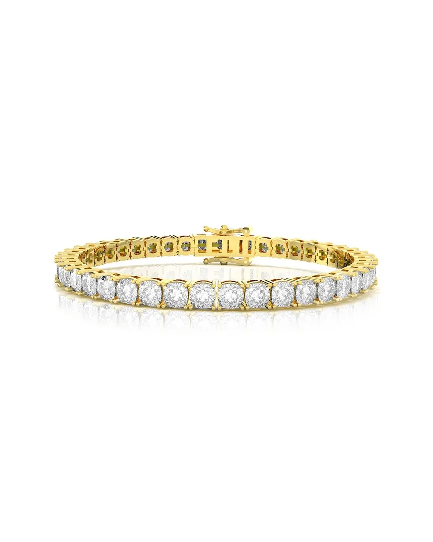 14K 10.00 ct. tw. Lab-Grown Diamond Tennis Bracelet by Amairah