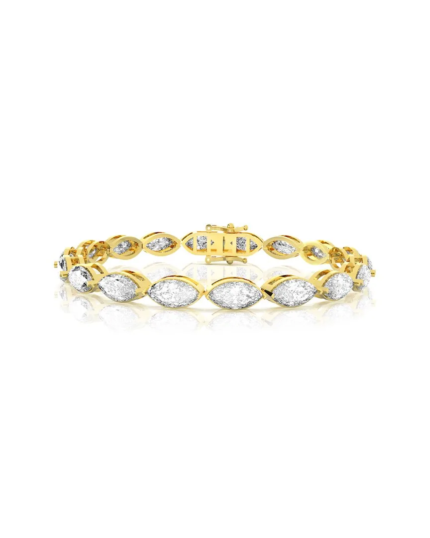 14K 15.00 ct. tw. Lab-Grown Diamond Tennis Bracelet by Amairah