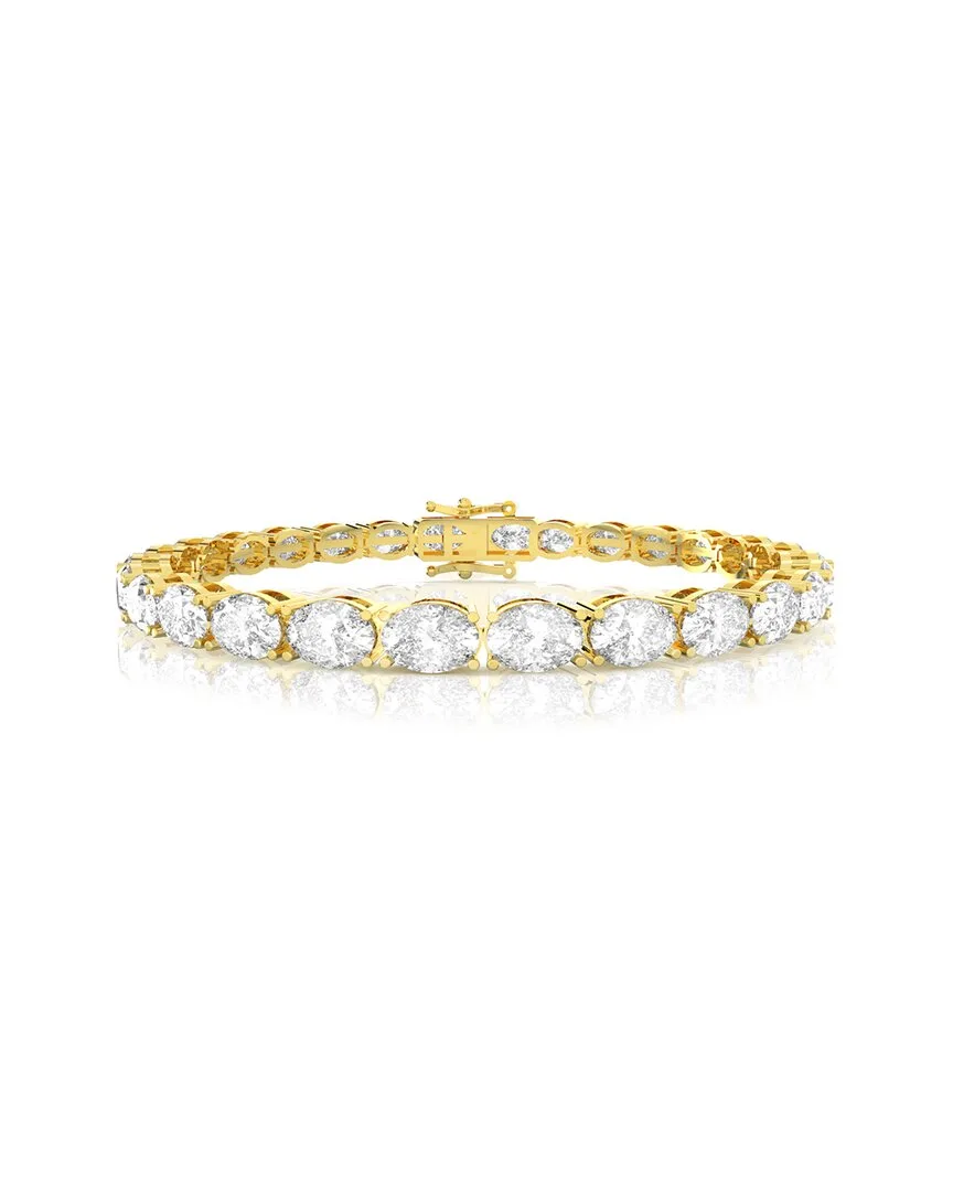 14K 15.00 ct. tw. Lab-Grown Diamond Tennis Bracelet by Amairah
