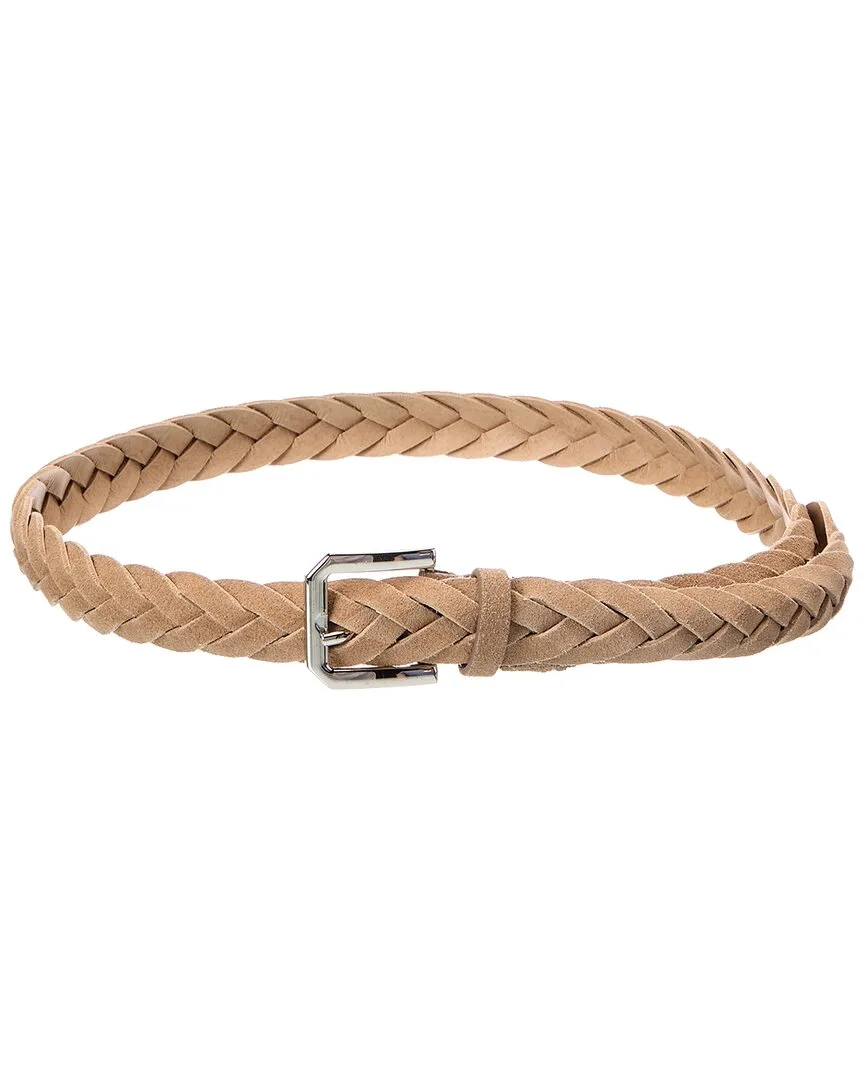 Woven Suede Belt by Brunello Cucinelli