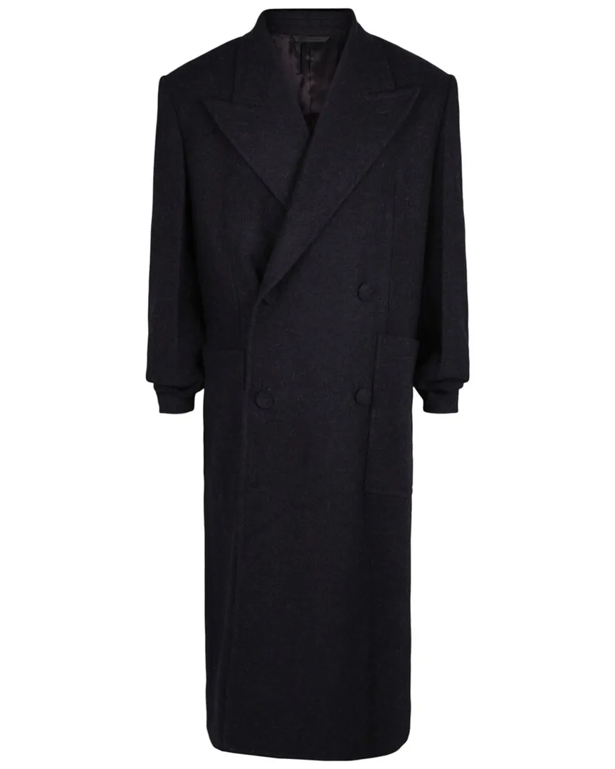 Double-Breasted Herringbone Wool Coat by GIVENCHY