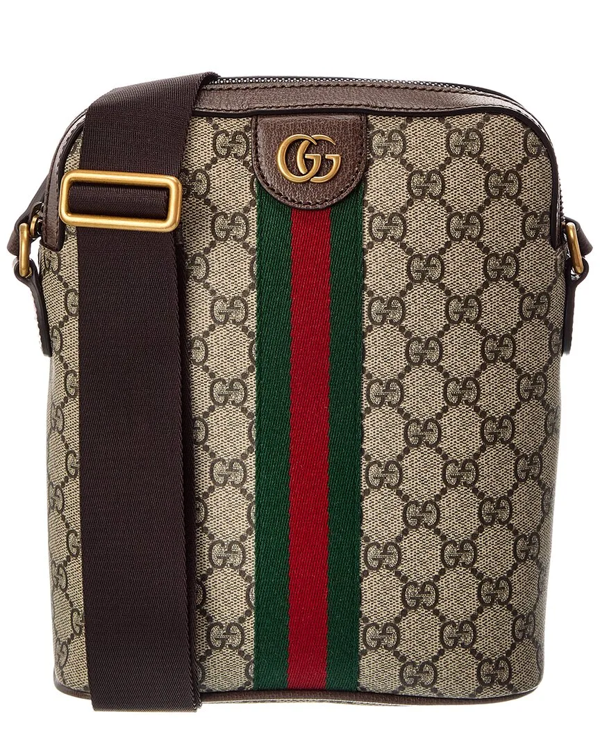 Ophidia Small Canvas & Leather Crossbody by Gucci