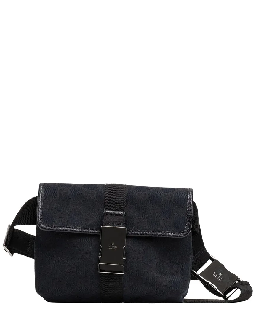 Black None Pouch Mini Belt Bag (authentic Pre-Loved) by Gucci