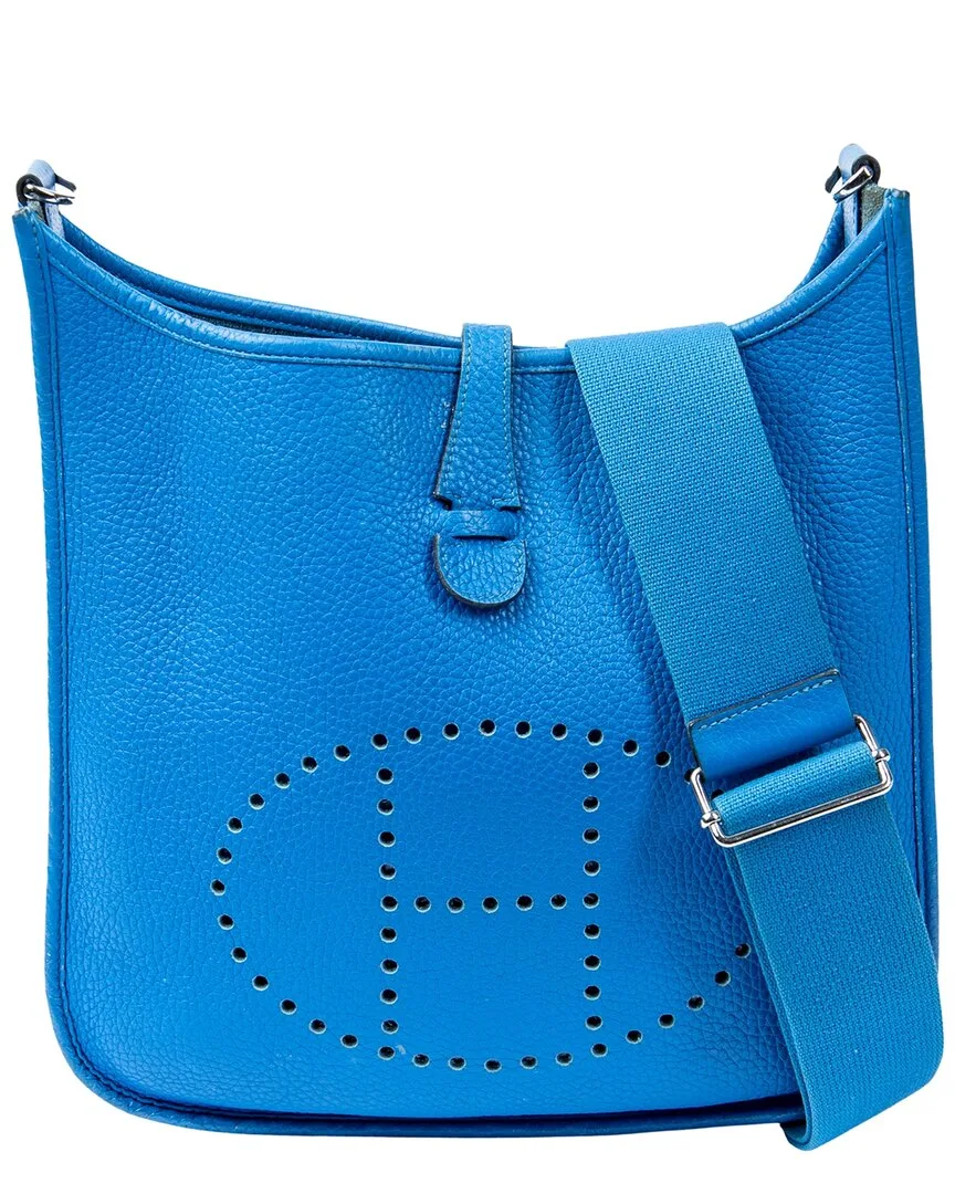 Cobalt Togo Leather Evelyne Iii Pm (authentic Pre-Loved) by Herms