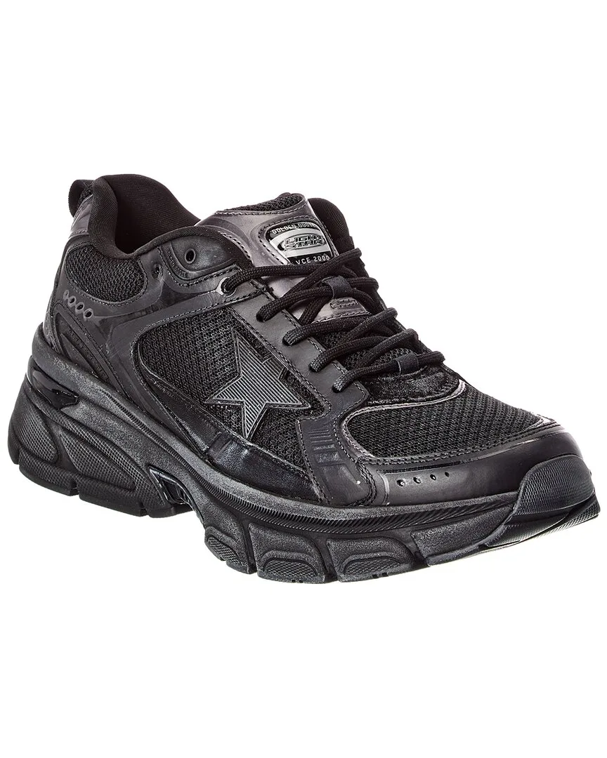 Lightstar Mesh & Leather Sneaker by Golden Goose