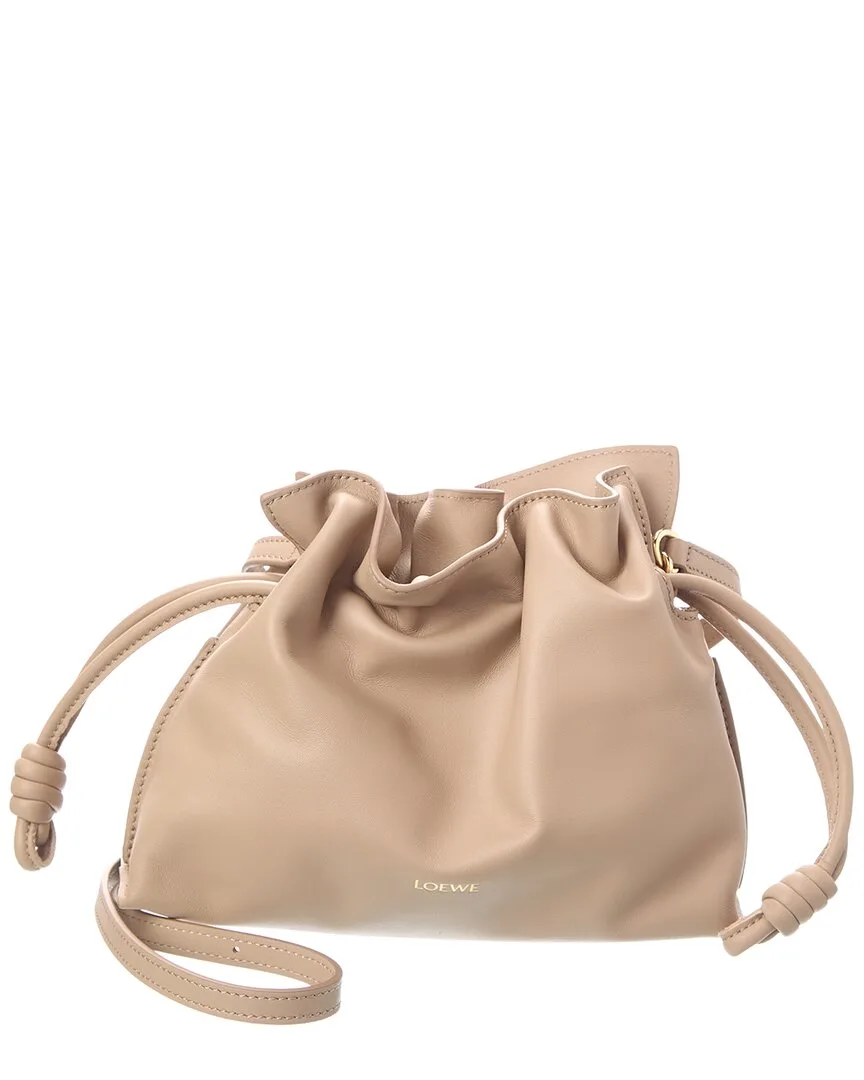 Flamenco Mini Leather Clutch by LOEWE