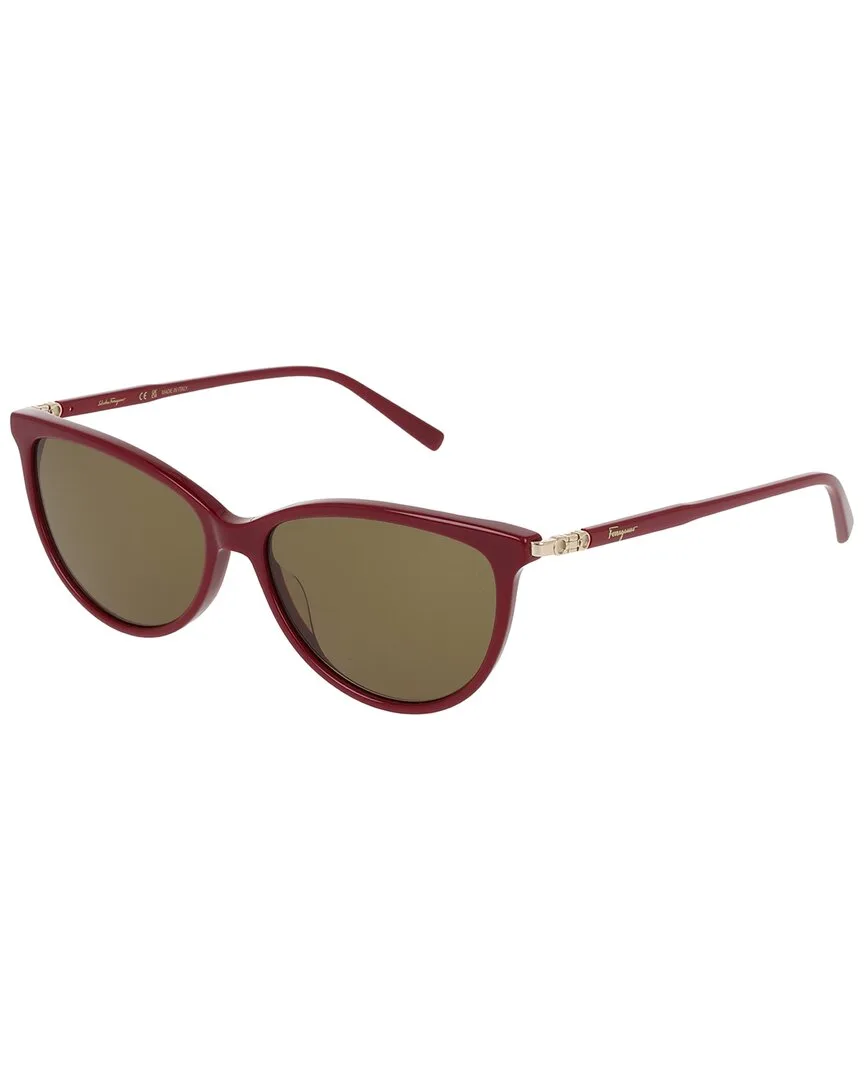 Timeless 55Mm Sunglasses by Ferragamo