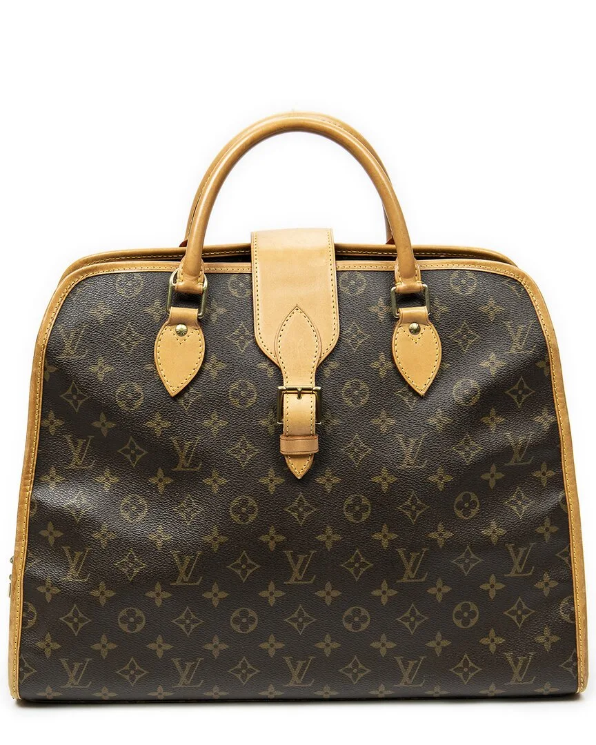 Brown Monogram Canvas Rivoli Briefcase (authentic Pre-Loved) by Louis Vuitton