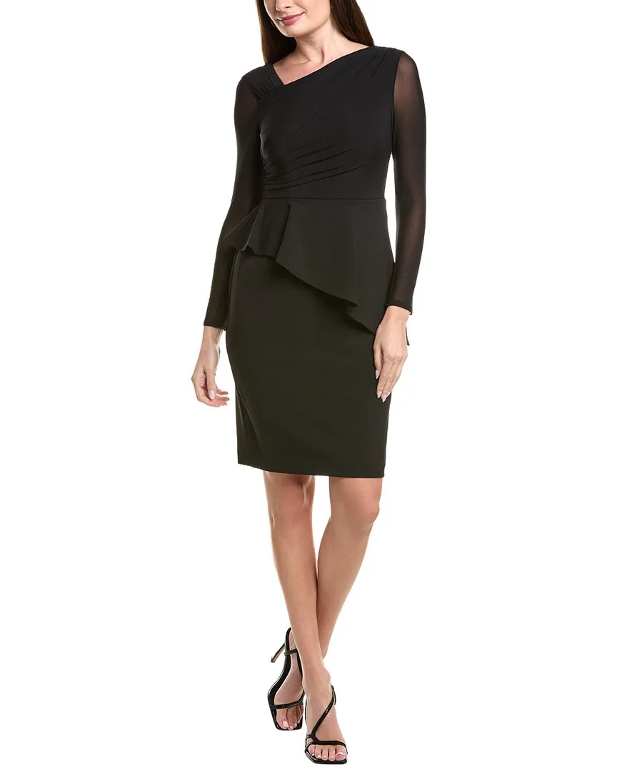 Long Sleeve Mini Dress by Adrianna Papell