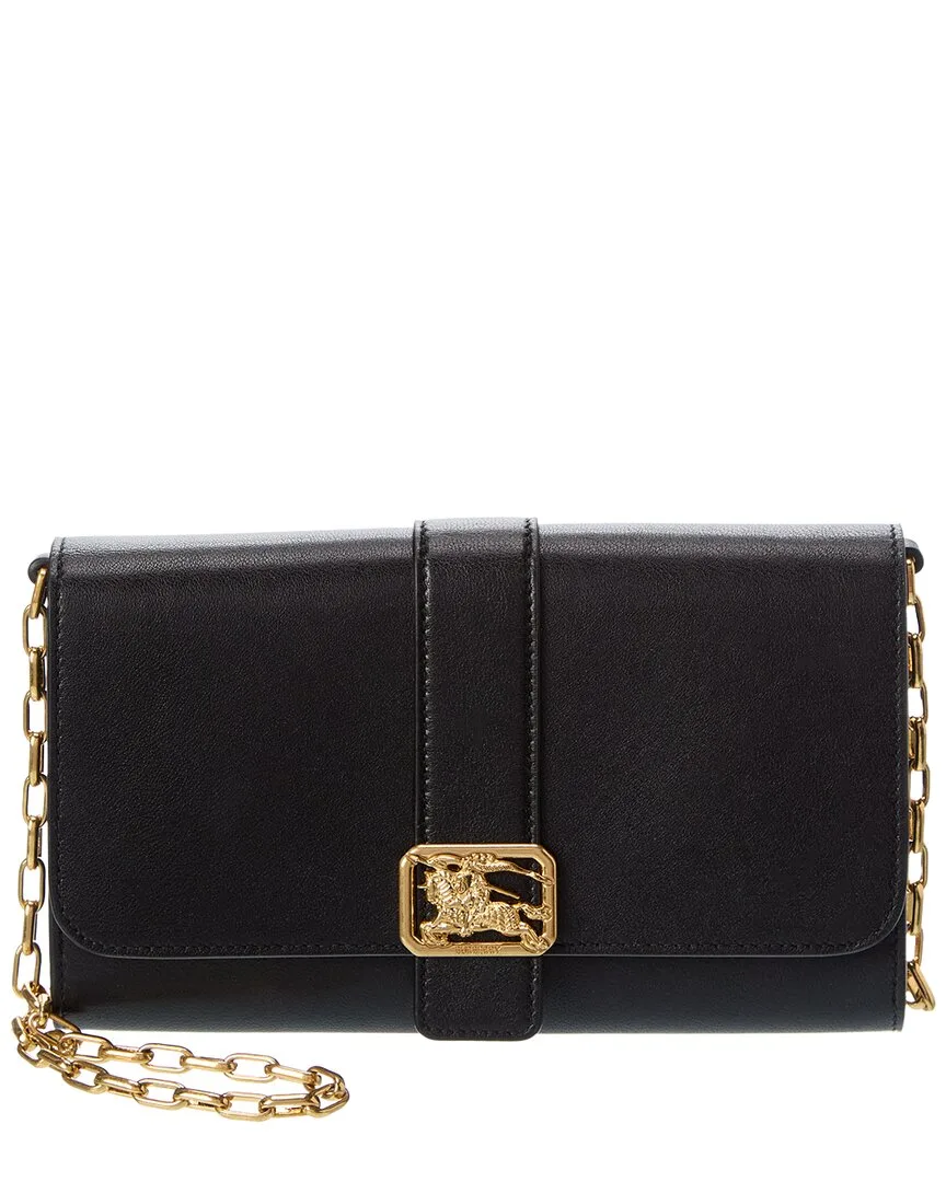 Rider Leather Wallet on Chain by Burberry