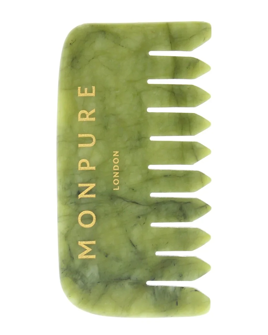 2.12Oz Heal and Energise Jade Comb by Monpure