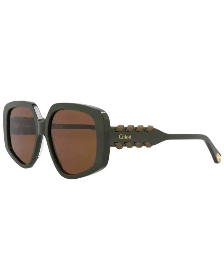 Ch0210s 56Mm Sunglasses by Chloé