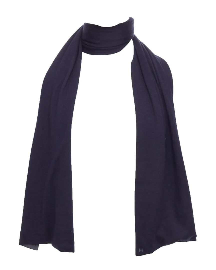 Cashmere Silk Anagram Scarf (authentic Pre-Loved) by Herms